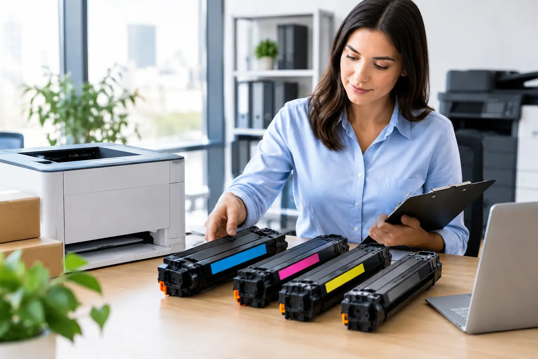 How to Set Toner Reorder Points for Offices