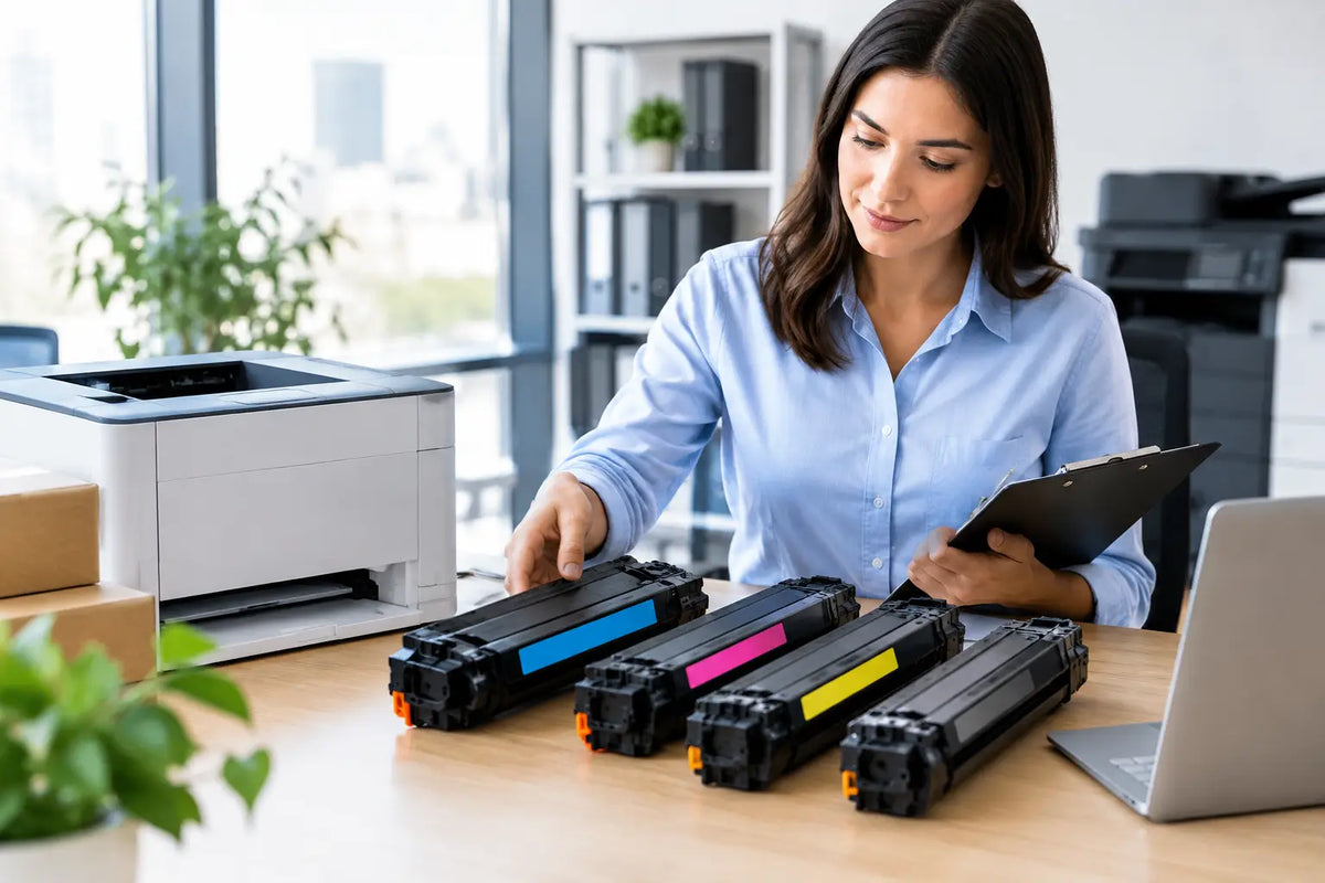 How to Set Toner Reorder Points for Offices