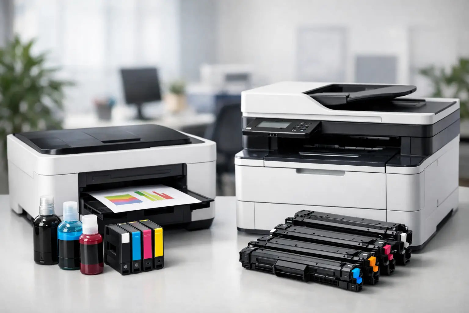 Business Inkjet vs Laser for Offices