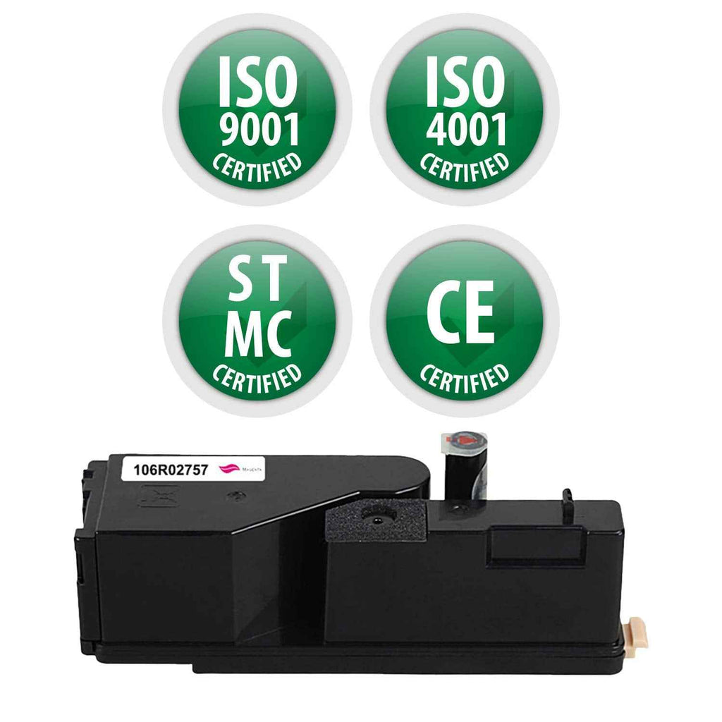 Premium Ink&Toner | Re-Manufactured Toner Cartridge Replacement for 106R02757 – Standard Yield Laser Printer Cartridge Compatible with Xerox