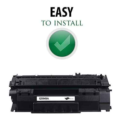 ABT Compatible Toner Cartridge Replacement for HP, Canon, Q5949A(Universal with Q7553A) Standard Yield Laser Printer Cartridge