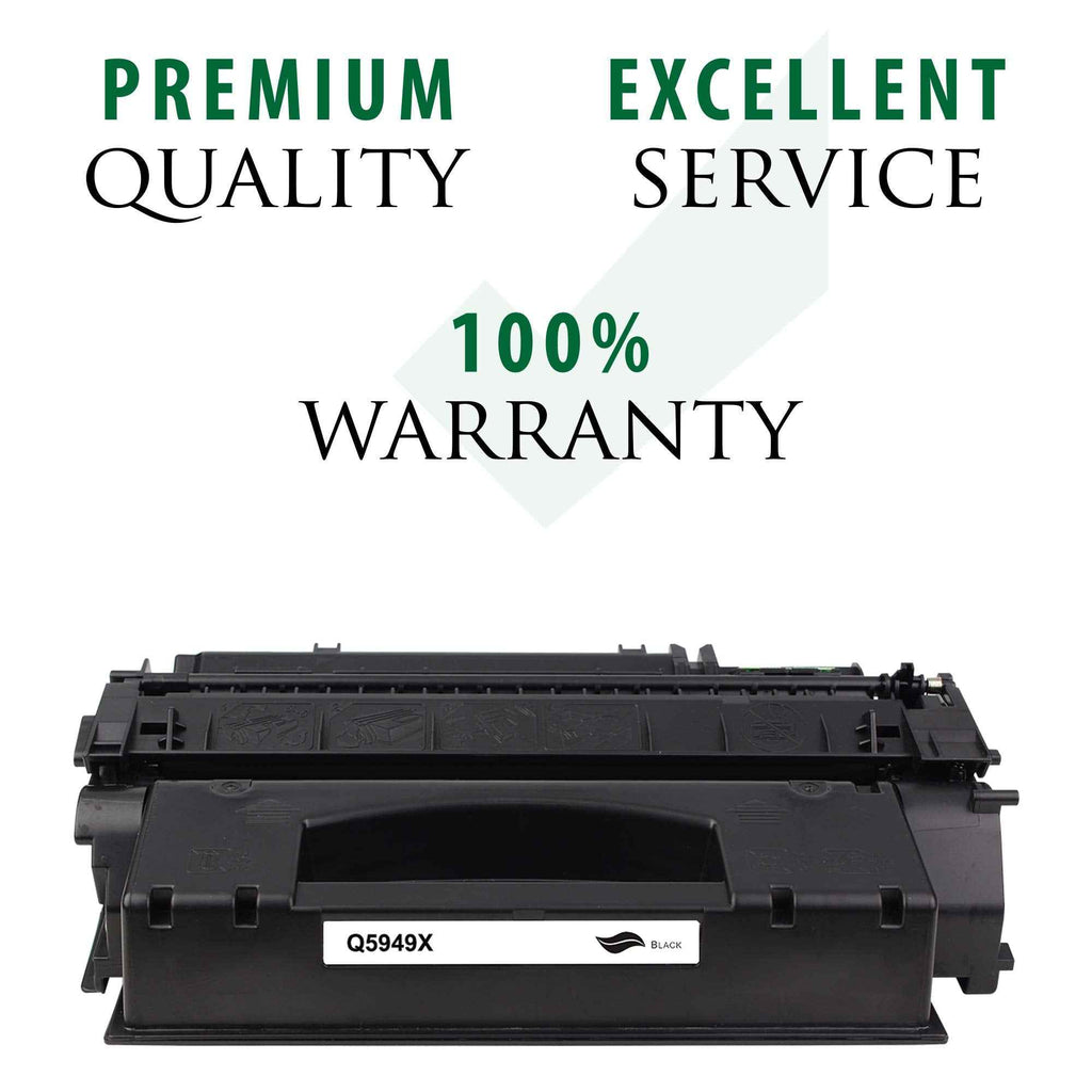 Premium Ink&Toner | Re-Manufactured Toner Cartridge Replacement for Q5949X(Universal with Q7553X) – Standard Yield Laser Printer Cartridge Compatible with Canon, HP