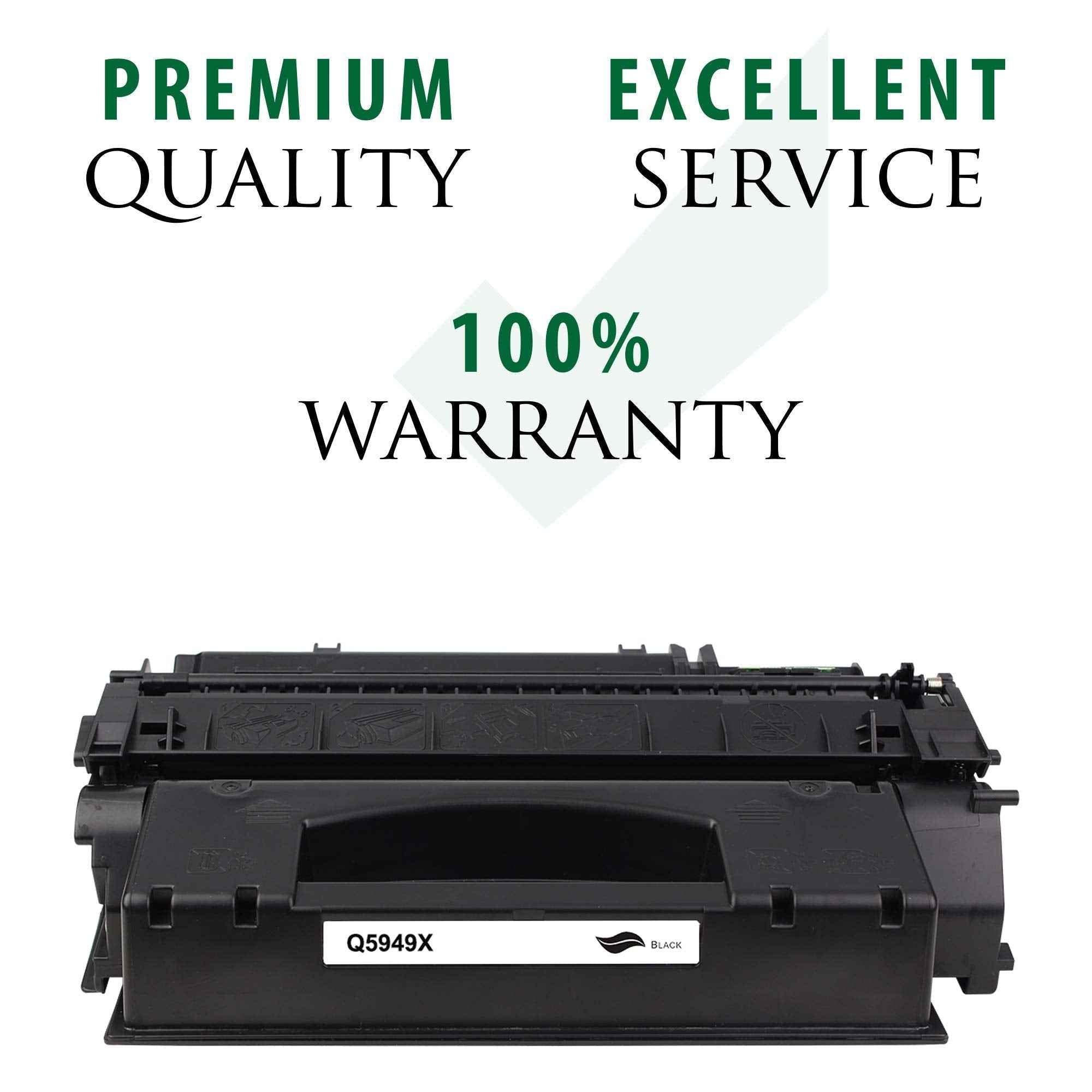 Premium Ink&Toner | Re-Manufactured Toner Cartridge Replacement for Q5949X(Universal with Q7553X) – Standard Yield Laser Printer Cartridge Compatible with Canon, HP
