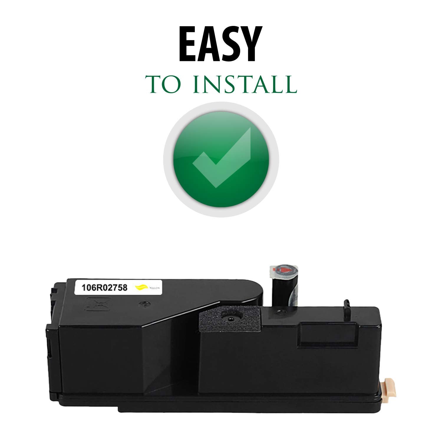 Premium Ink&Toner | Re-Manufactured Toner Cartridge Replacement for 106R02758 – Standard Yield Laser Printer Cartridge Compatible with Xerox