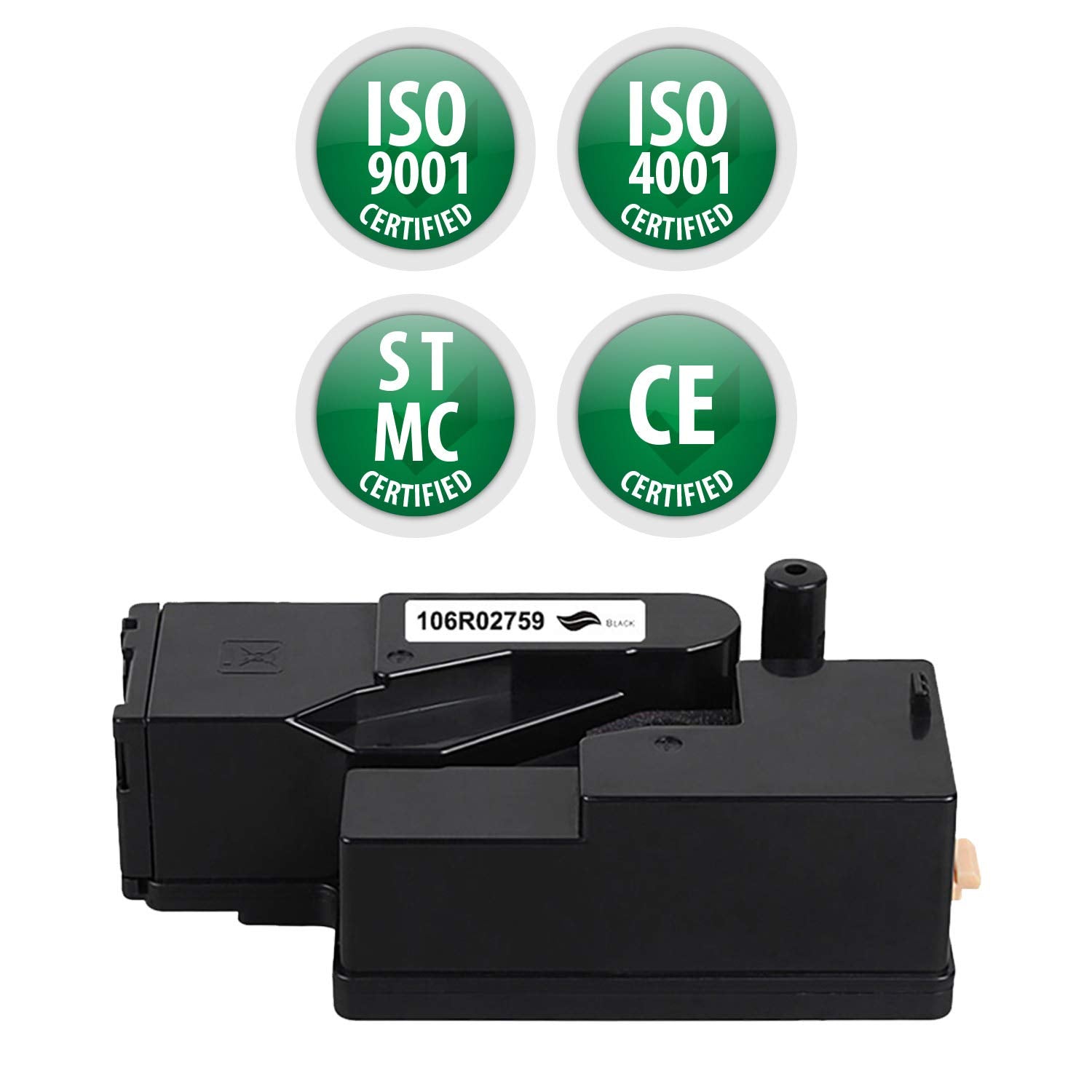 Premium Ink&Toner | Re-Manufactured Toner Cartridge Replacement for 106R02759 – Standard Yield Laser Printer Cartridge Compatible with Xerox