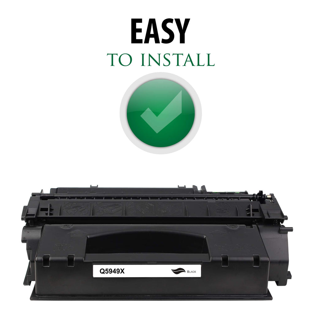 Premium Ink&Toner | Re-Manufactured Toner Cartridge Replacement for Q5949X(Universal with Q7553X) – Standard Yield Laser Printer Cartridge Compatible with Canon, HP