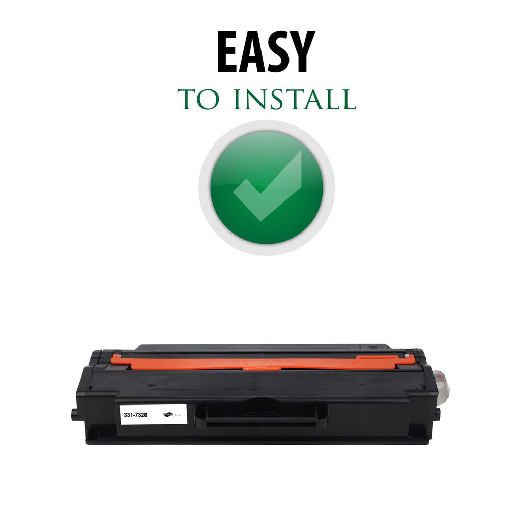 ABT Compatible Toner Cartridge Replacement for Dell 331-7328 – High Yield Black