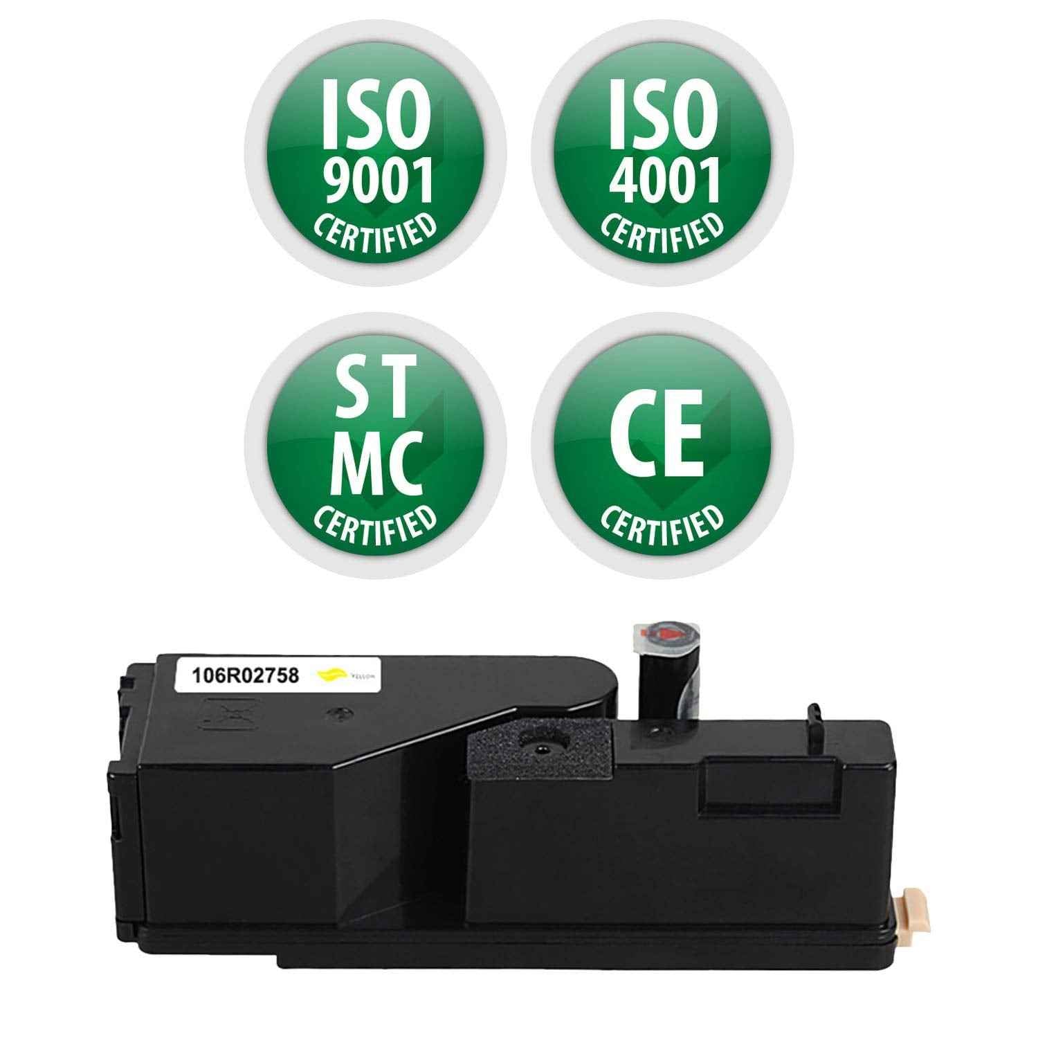 Premium Ink&Toner | Re-Manufactured Toner Cartridge Replacement for 106R02758 – Standard Yield Laser Printer Cartridge Compatible with Xerox