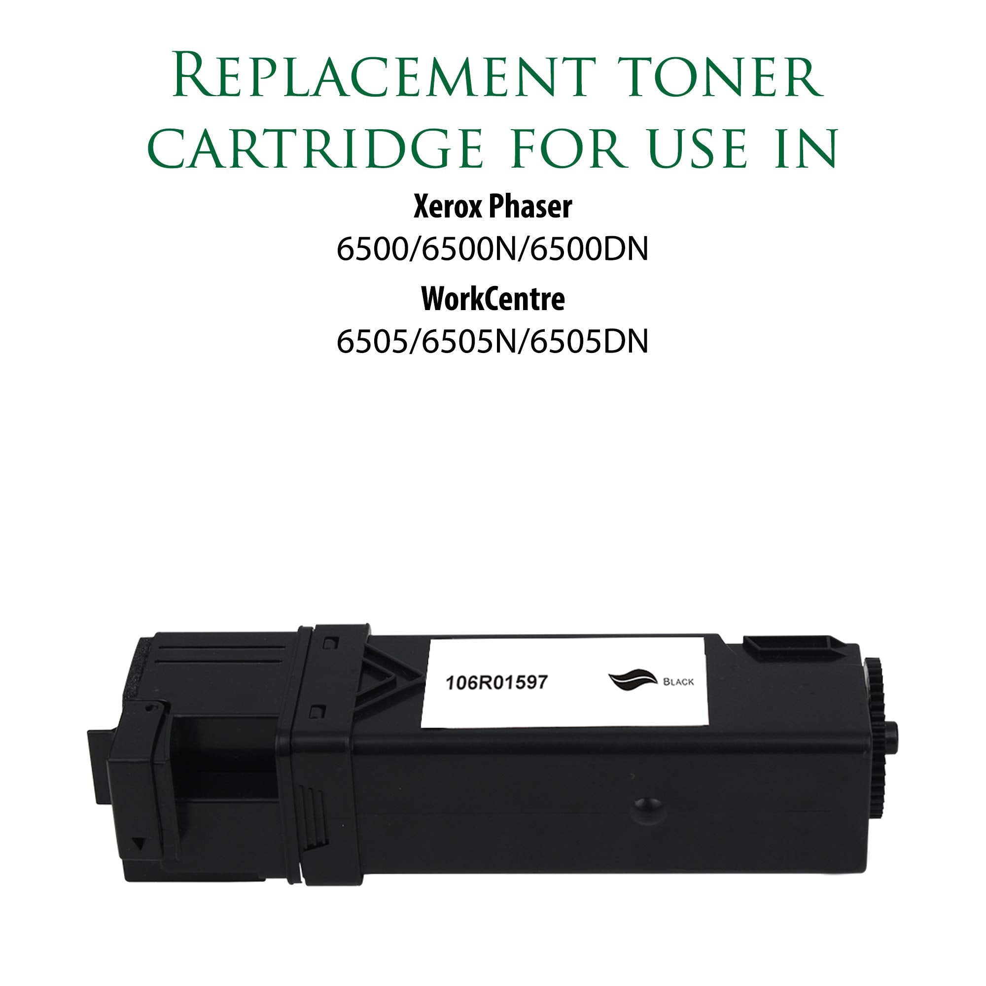 Premium Ink&Toner | Re-Manufactured Toner Cartridge Replacement for 106R01597 – Standard Yield Laser Printer Cartridge Compatible with Xerox