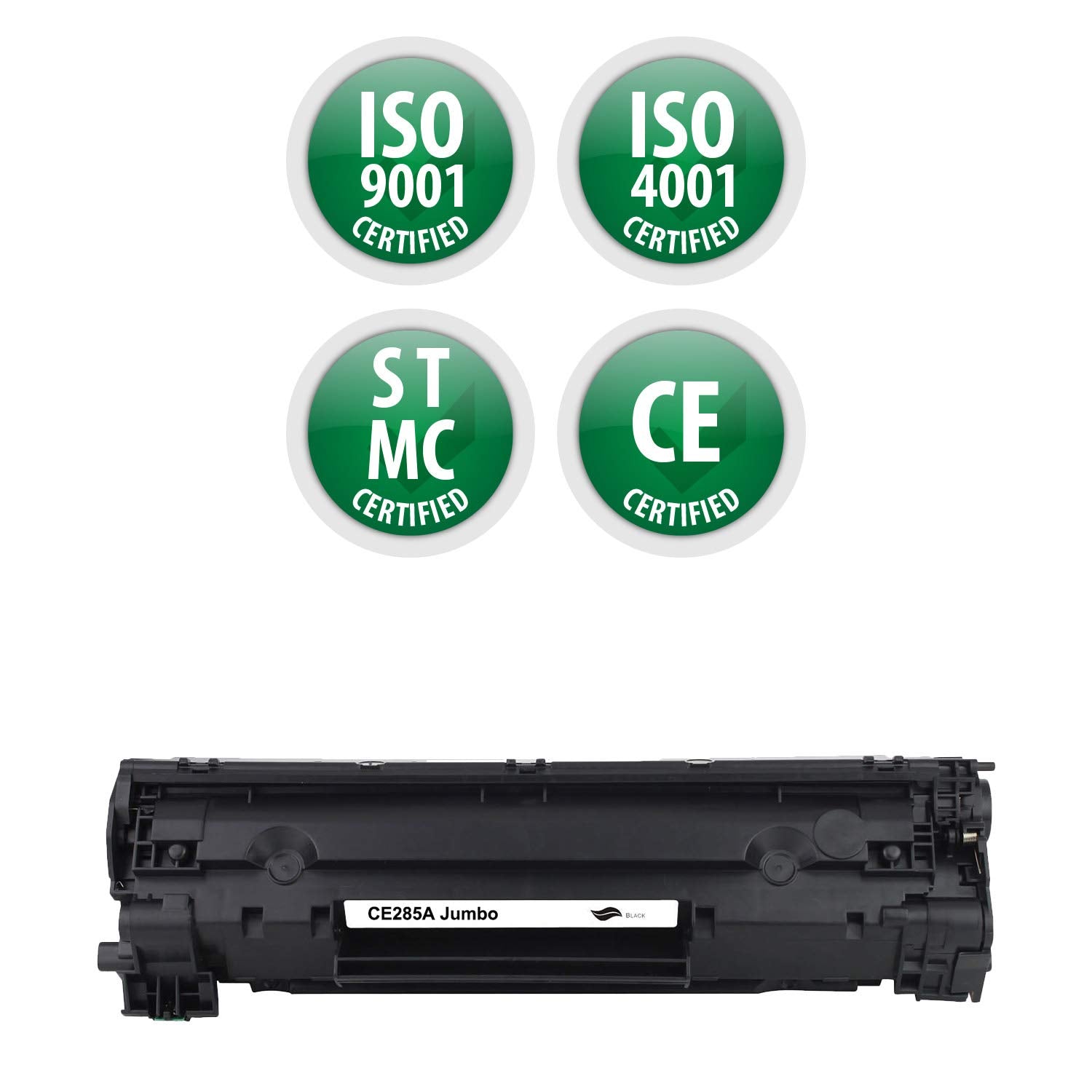 Premium Ink&Toner | Re-Manufactured Toner Cartridge Replacement for CE285A Jumbo â€“ Standard Yield Laser Printer Cartridge Compatible with Canon, HP