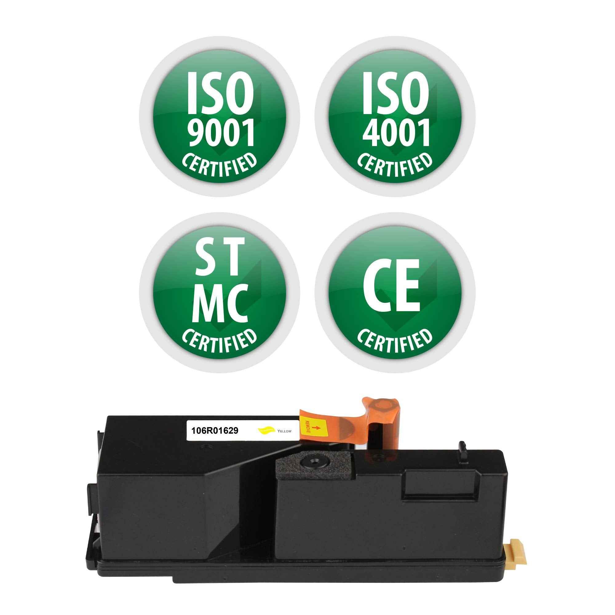 Premium Ink&Toner | Re-Manufactured Toner Cartridge Replacement for 106R01629 – Standard Yield Laser Printer Cartridge Compatible with Xerox