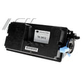 Black compatible toner cartridge labeled TK-3412 with barcode and side gear detail
