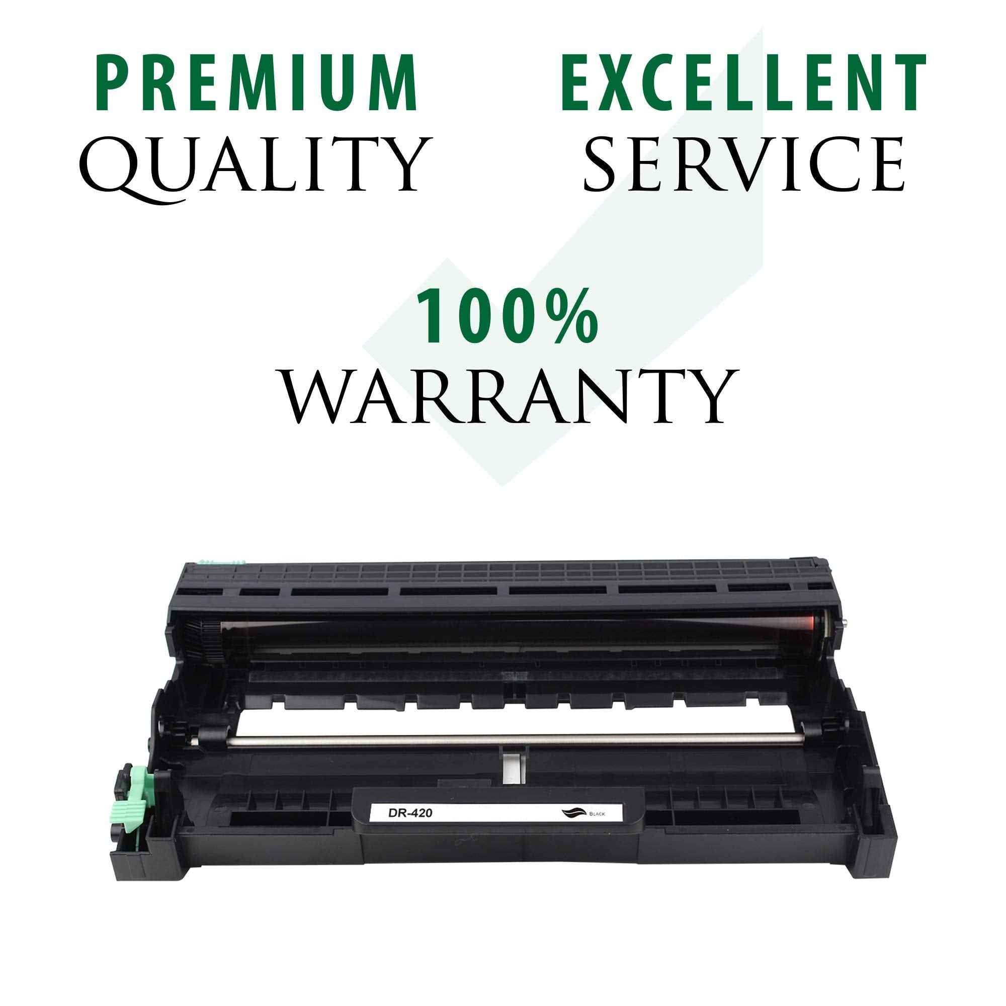 Premium Ink&Toner | Re-Manufactured Toner Drum Replacement for DR-420 – Standard Yield Laser Printer Drum Compatible with Brother