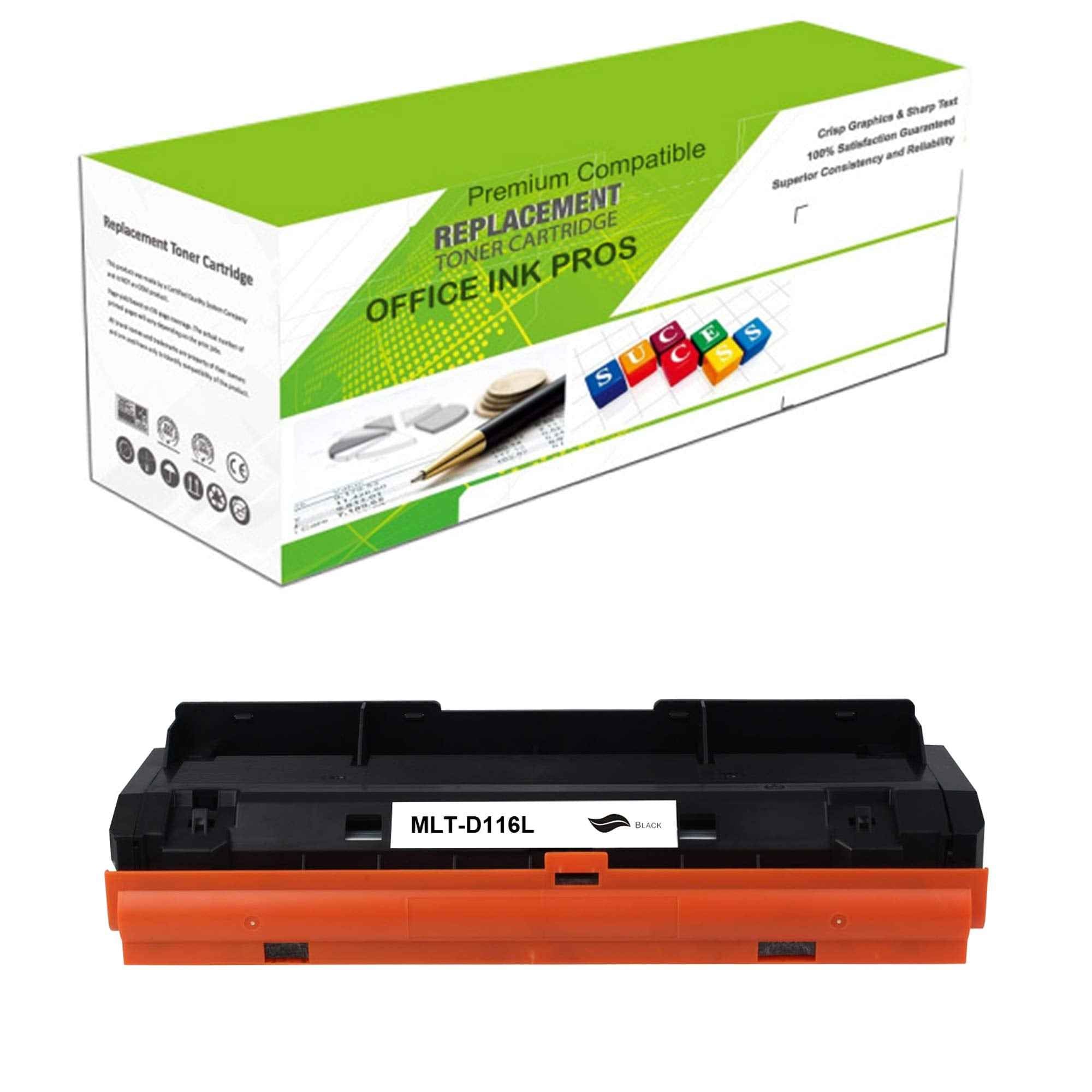 Premium Ink&Toner | Re-Manufactured Toner Cartridge Replacement for MLT-D116L – Standard Yield Laser Printer Cartridge Compatible with Samsung