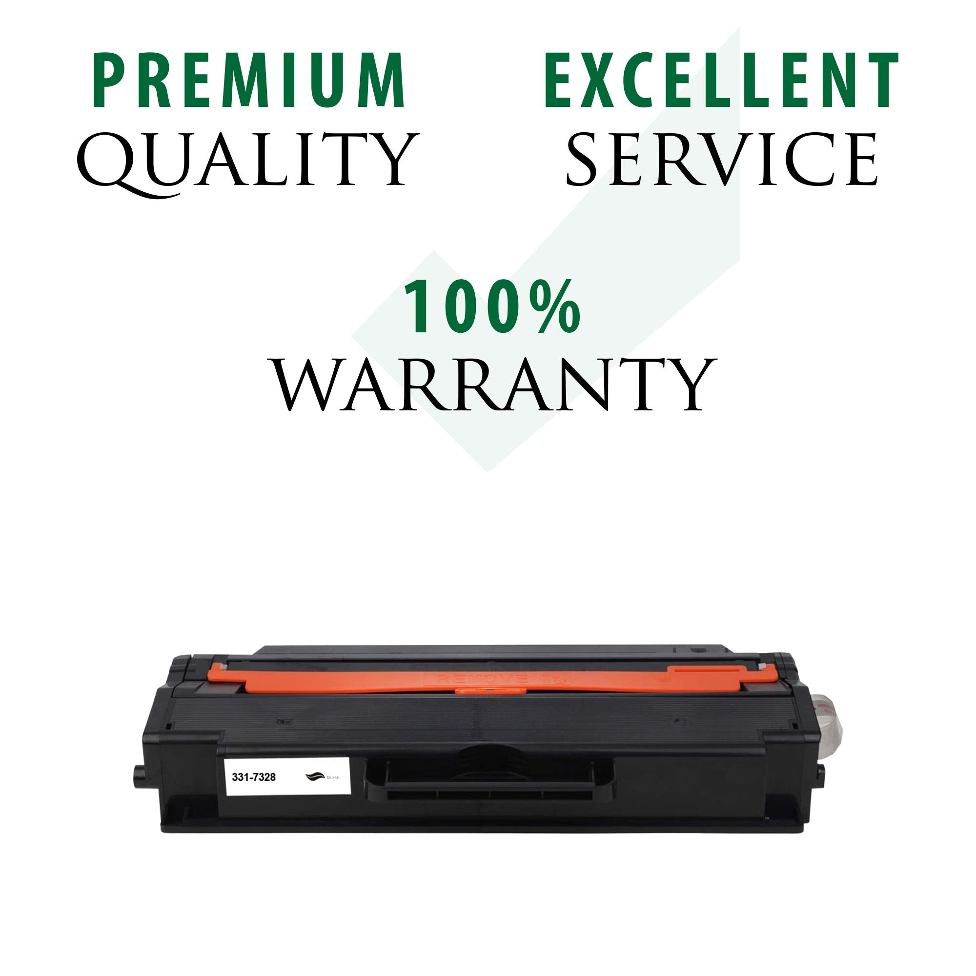 ABT Compatible Toner Cartridge Replacement for Dell 331-7328 – High Yield Black