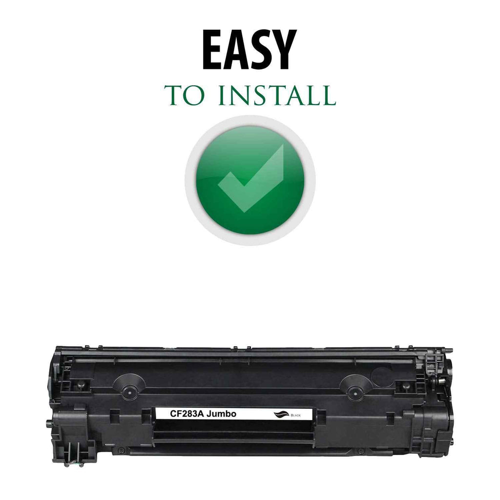 Compatible with HP Toner Cartridge Replacement for CF283A Laserjet Pro MFP M125a/M125nw/M125rnw/M126a/M126nw/M127fn/M128fn/M128fp/M128fw | Standard Yield Laser Printer 2.5K Yield by Premium Ink&Toner