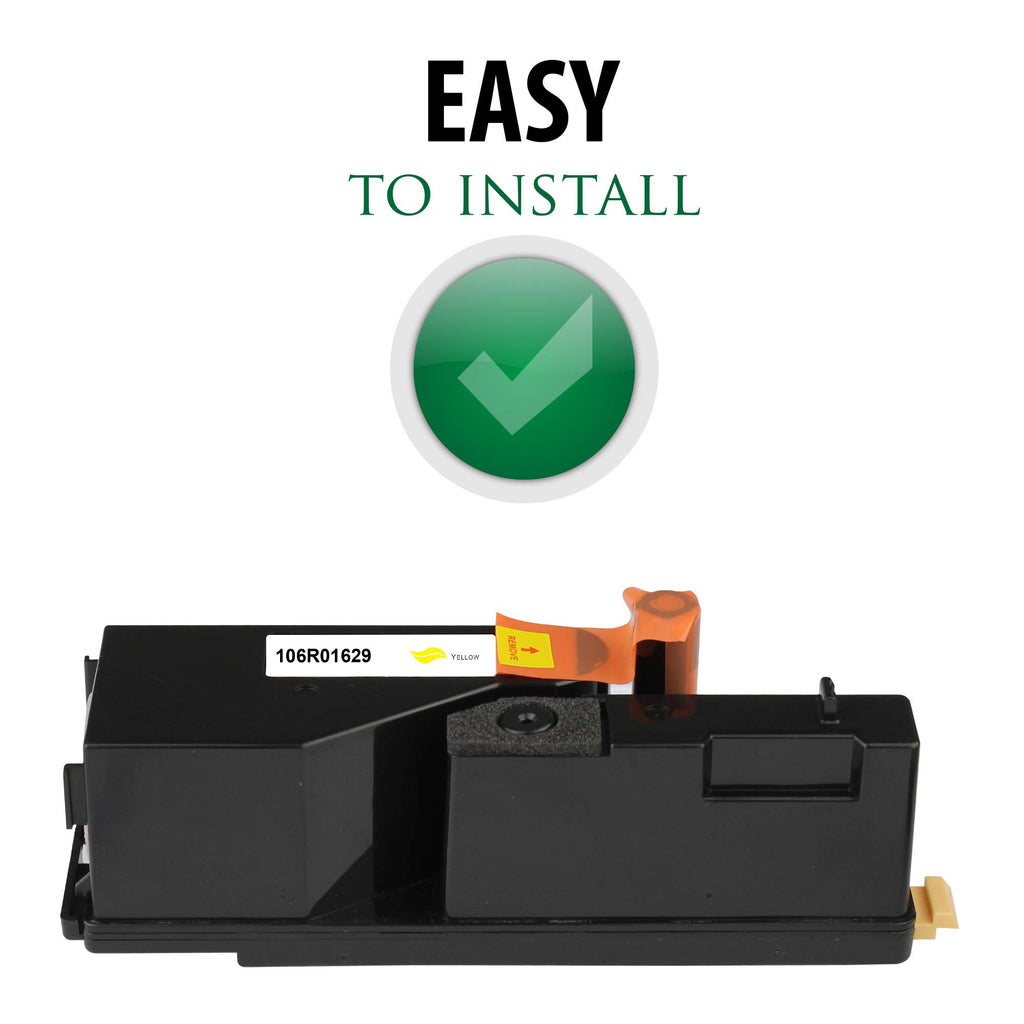 Premium Ink&Toner | Re-Manufactured Toner Cartridge Replacement for 106R01629 – Standard Yield Laser Printer Cartridge Compatible with Xerox