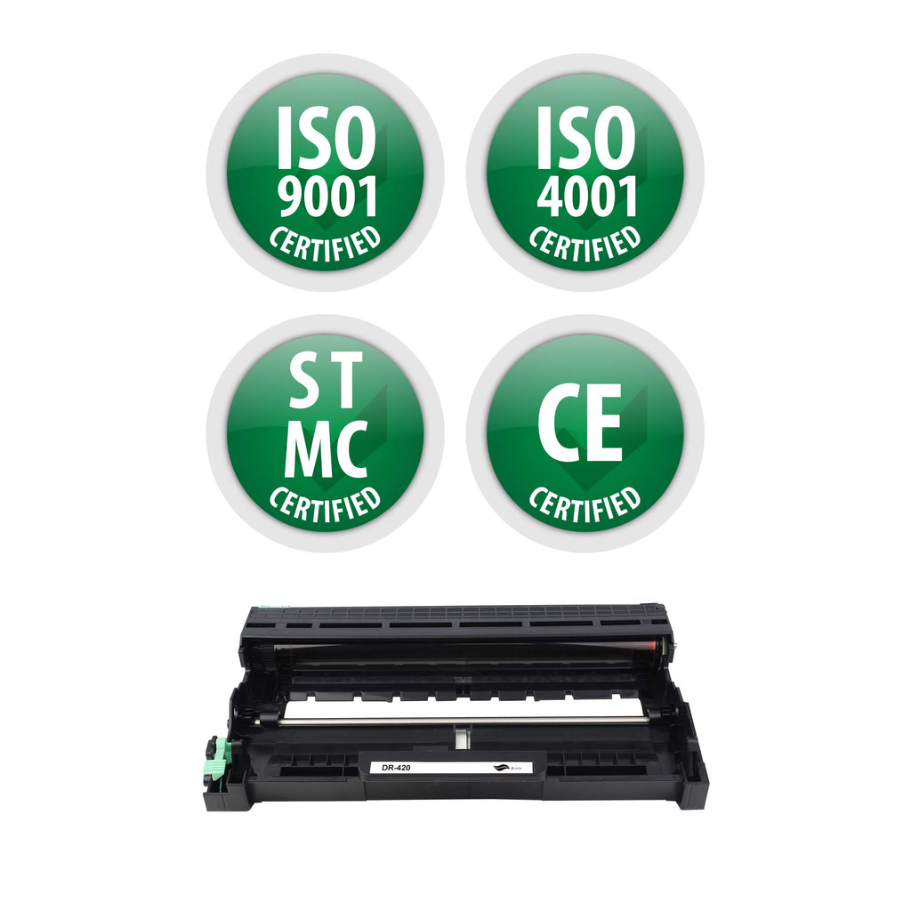Premium Ink&Toner | Re-Manufactured Toner Drum Replacement for DR-420 – Standard Yield Laser Printer Drum Compatible with Brother