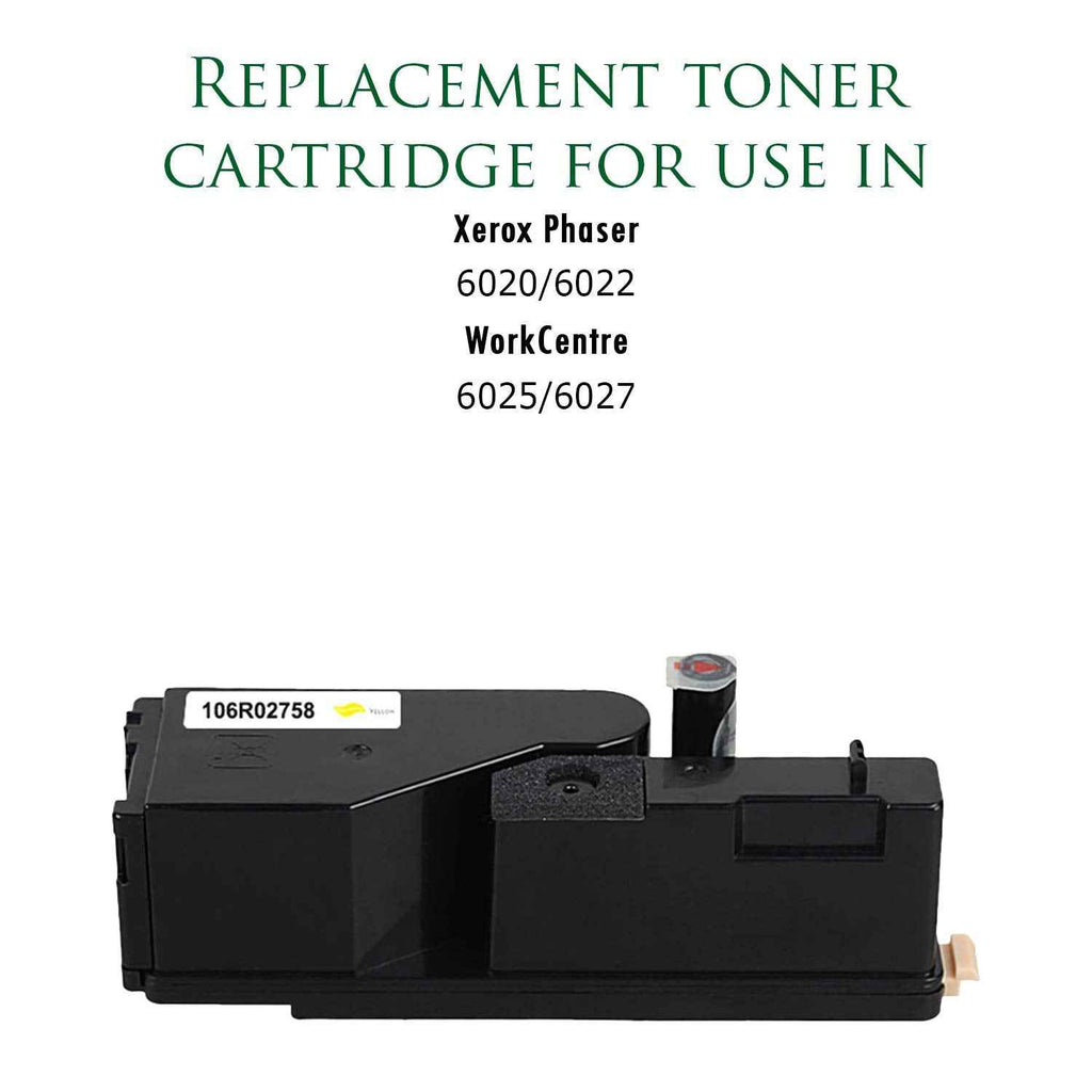 Premium Ink&Toner | Re-Manufactured Toner Cartridge Replacement for 106R02758 – Standard Yield Laser Printer Cartridge Compatible with Xerox