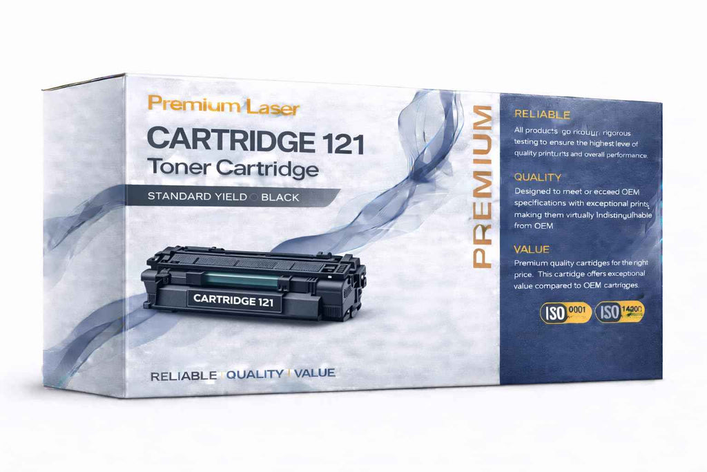 Cartridge 121 Toner Cartridge Black, Compatible with Canon imageCLASS D1620 D1650 Printers, Standard Yield, 1-Pack