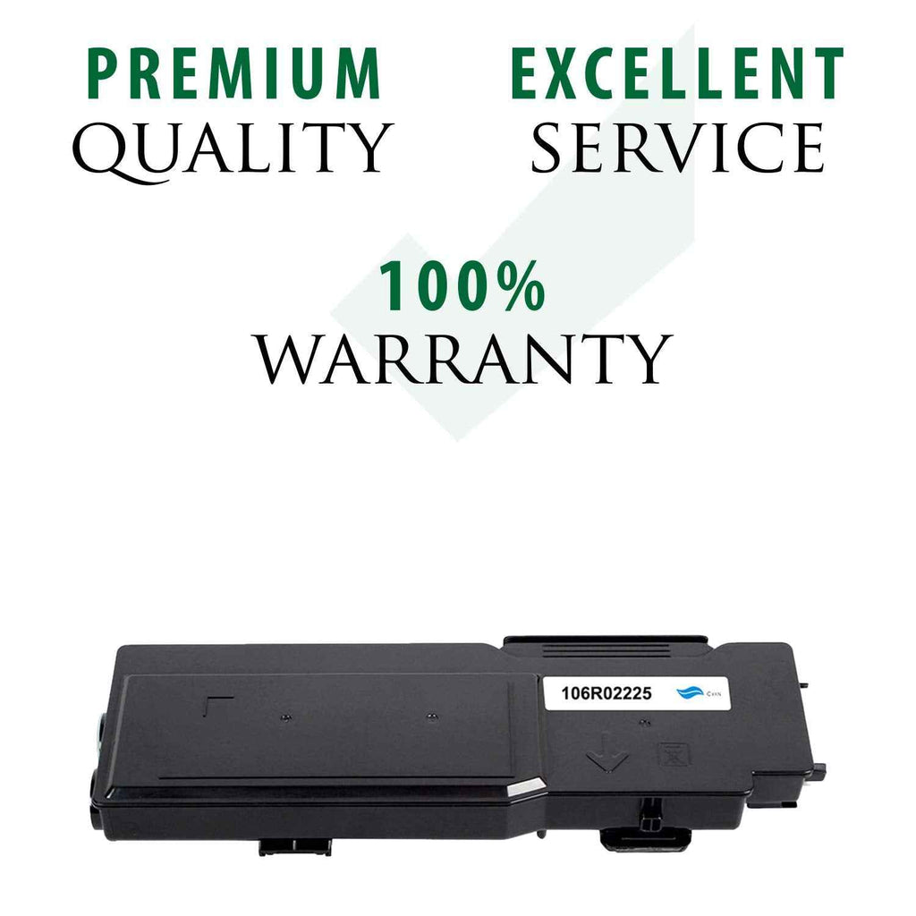 Premium Ink&Toner | Re-Manufactured Toner Cartridge Replacement for 106R02225 – Standard Yield Laser Printer Cartridge Compatible with Xerox
