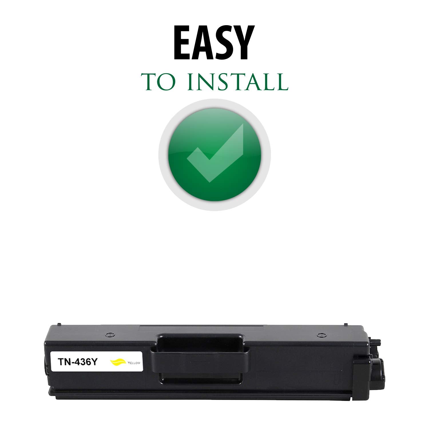 Remanufactured Toner Cartridge Replacement for TN-436Y | Standard Yield Laser Printer Cartridge Compatible with Brother HL-L8360CDW/L8360CDWT/L9310CDW, MFC-L8900CDW/L9570CDW by Premium Ink&Toner