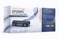 High-yield black toner cartridge box with CF258X cartridge