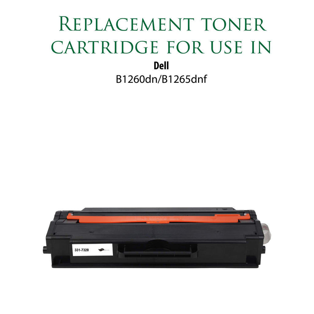 ABT Compatible Toner Cartridge Replacement for Dell 331-7328 – High Yield Black