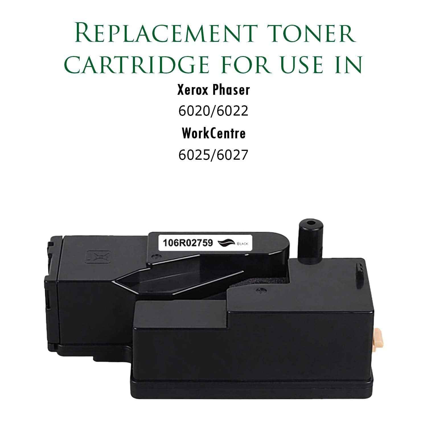Premium Ink&Toner | Re-Manufactured Toner Cartridge Replacement for 106R02759 – Standard Yield Laser Printer Cartridge Compatible with Xerox