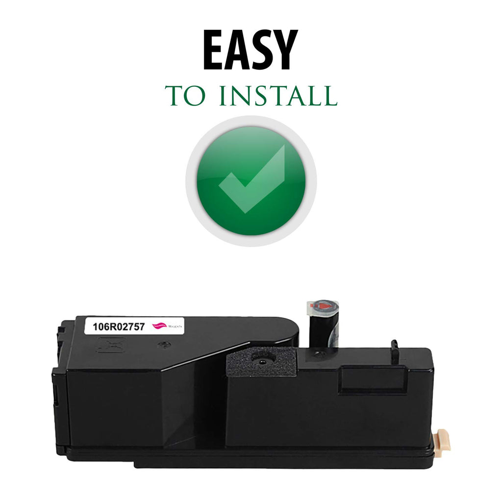 Premium Ink&Toner | Re-Manufactured Toner Cartridge Replacement for 106R02757 – Standard Yield Laser Printer Cartridge Compatible with Xerox