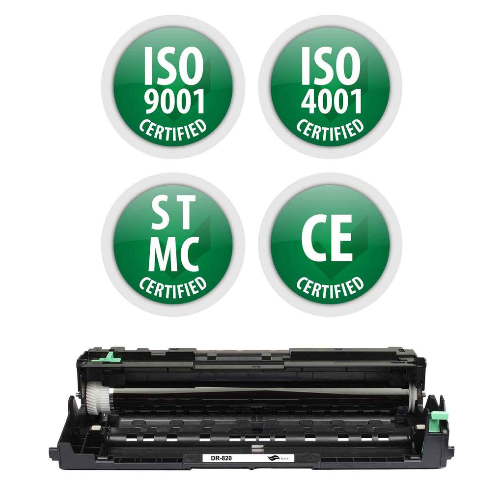 Premium Ink&Toner | Re-Manufactured Toner Drum Replacement for DR-820 – Standard Yield Laser Printer Drum Compatible with Brother