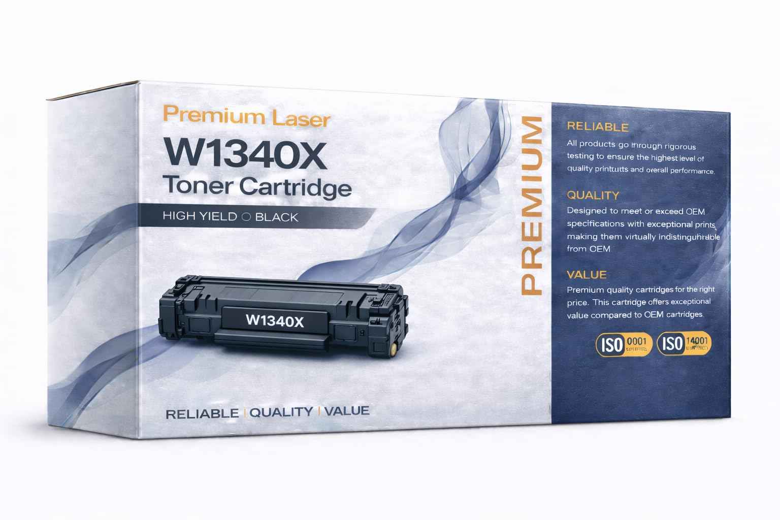 W1340X Toner Cartridge Black (134X), Compatible with HP LaserJet Pro M207dw M209dw M234dw M234sdw MFP M234dw, High Yield, 1-Pack