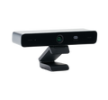 Conference collaboration camera with wide-angle lens, gray top and black body