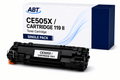 Compatible HP CE505X 05X / Canon Cartridge 119 II High-Yield Black Toner | 6,500 Pages | Also Replaces CE505A 05A | HP LaserJet P2035 P2055DN | Canon ImageClass i-SENSYS LBP MF Series
