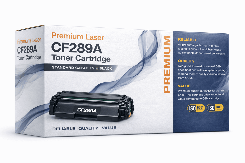 Compatible CF289A Black Toner Cartridge for HP LaserJet Enterprise M507 & MFP M528 Series