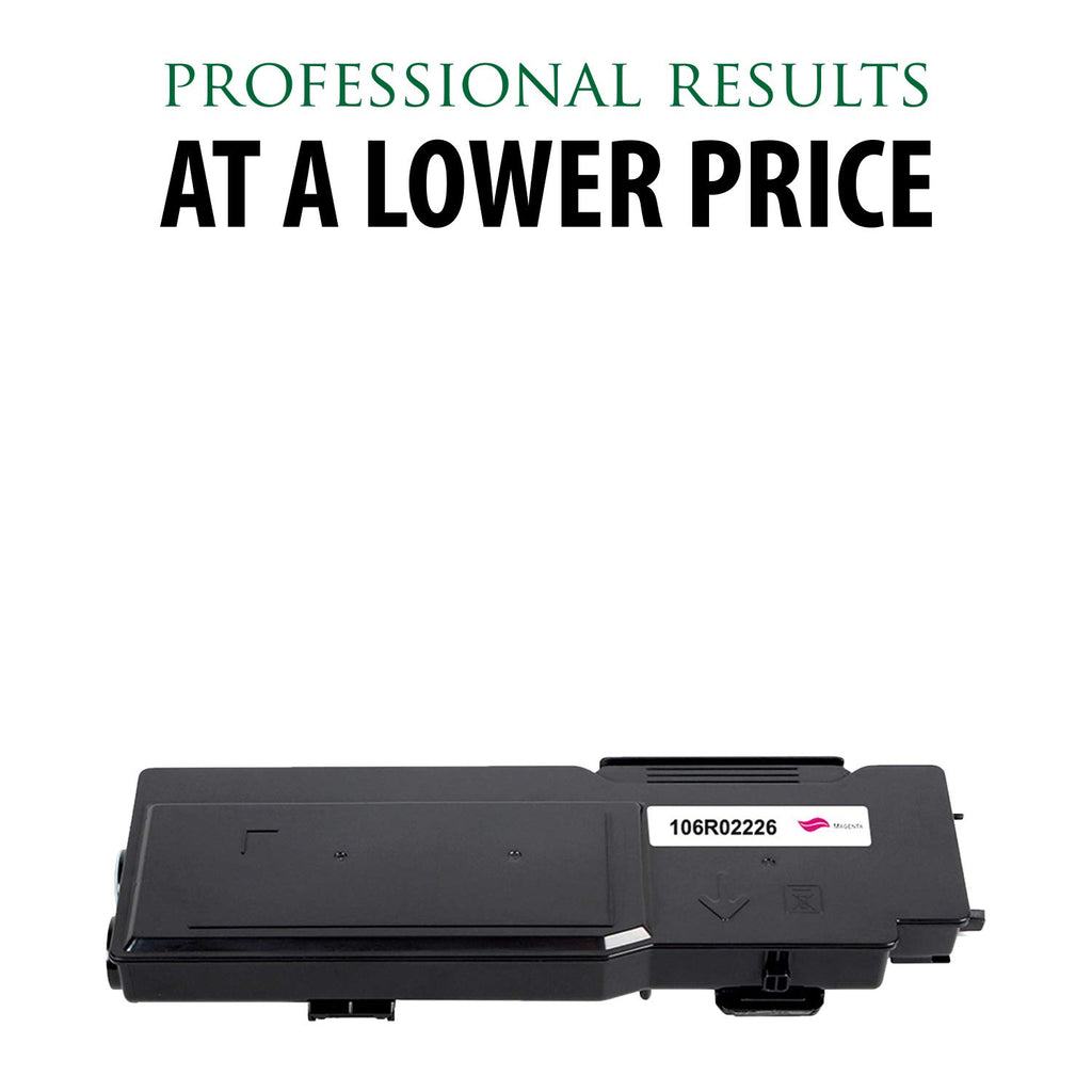 Premium Ink&Toner | Re-Manufactured Toner Cartridge Replacement for 106R02226 – Standard Yield Laser Printer Cartridge Compatible with Xerox