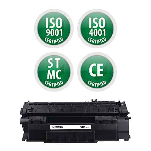 ABT Compatible Toner Cartridge Replacement for HP, Canon, Q5949A(Universal with Q7553A) Standard Yield Laser Printer Cartridge