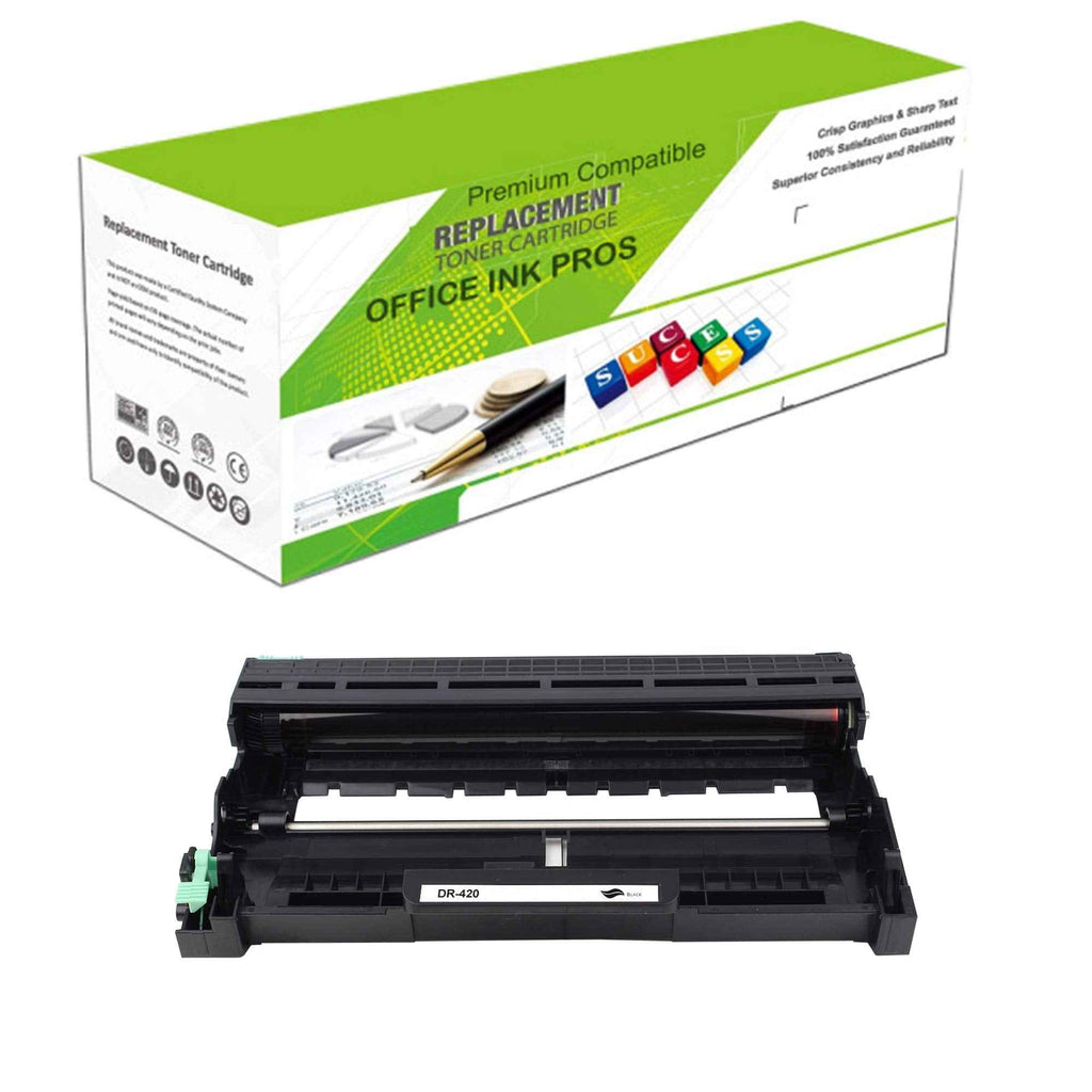 Premium Ink&Toner | Re-Manufactured Toner Drum Replacement for DR-420 – Standard Yield Laser Printer Drum Compatible with Brother