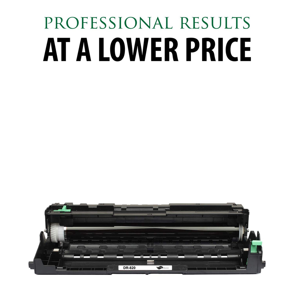 Premium Ink&Toner | Re-Manufactured Toner Drum Replacement for DR-820 – Standard Yield Laser Printer Drum Compatible with Brother