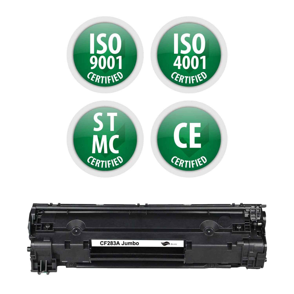 Compatible with HP Toner Cartridge Replacement for CF283A Laserjet Pro MFP M125a/M125nw/M125rnw/M126a/M126nw/M127fn/M128fn/M128fp/M128fw | Standard Yield Laser Printer 2.5K Yield by Premium Ink&Toner