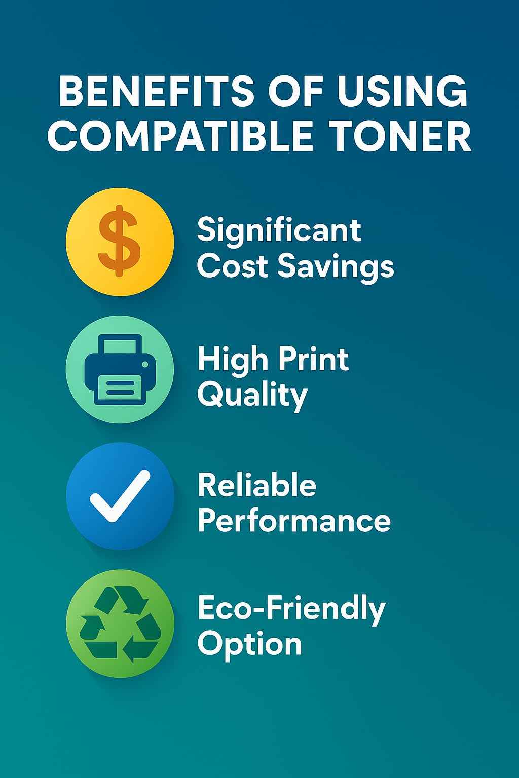 Compatible Toner Cartridge Replacement for HP CE401A (507A Cyan) & HP CE251A (504A Cyan)