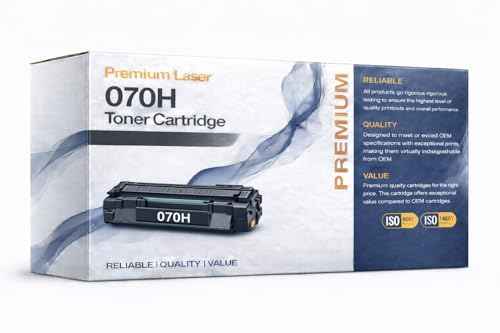 Canon 070H Toner Cartridge Black, Compatible with Canon imageCLASS LBP246dw LBP247dw MF462dw MF465dw, High Yield, 1-Pack