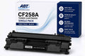 Advanced Business Technology ABT Compatible CF258A Toner Cartridge Replacement for HP 58A CF258A and 58X CF258X Black Toner Cartridge with Chip Works with LJ Pro M404dn M404dw M428fdw