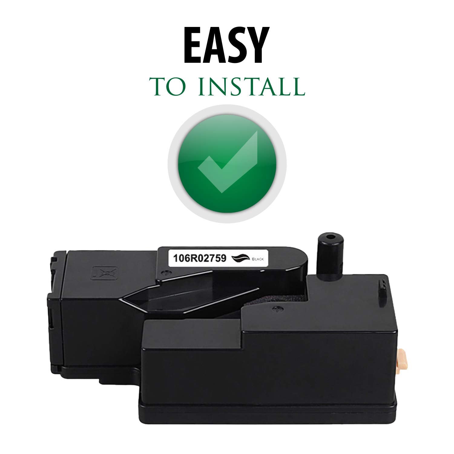 Premium Ink&Toner | Re-Manufactured Toner Cartridge Replacement for 106R02759 – Standard Yield Laser Printer Cartridge Compatible with Xerox