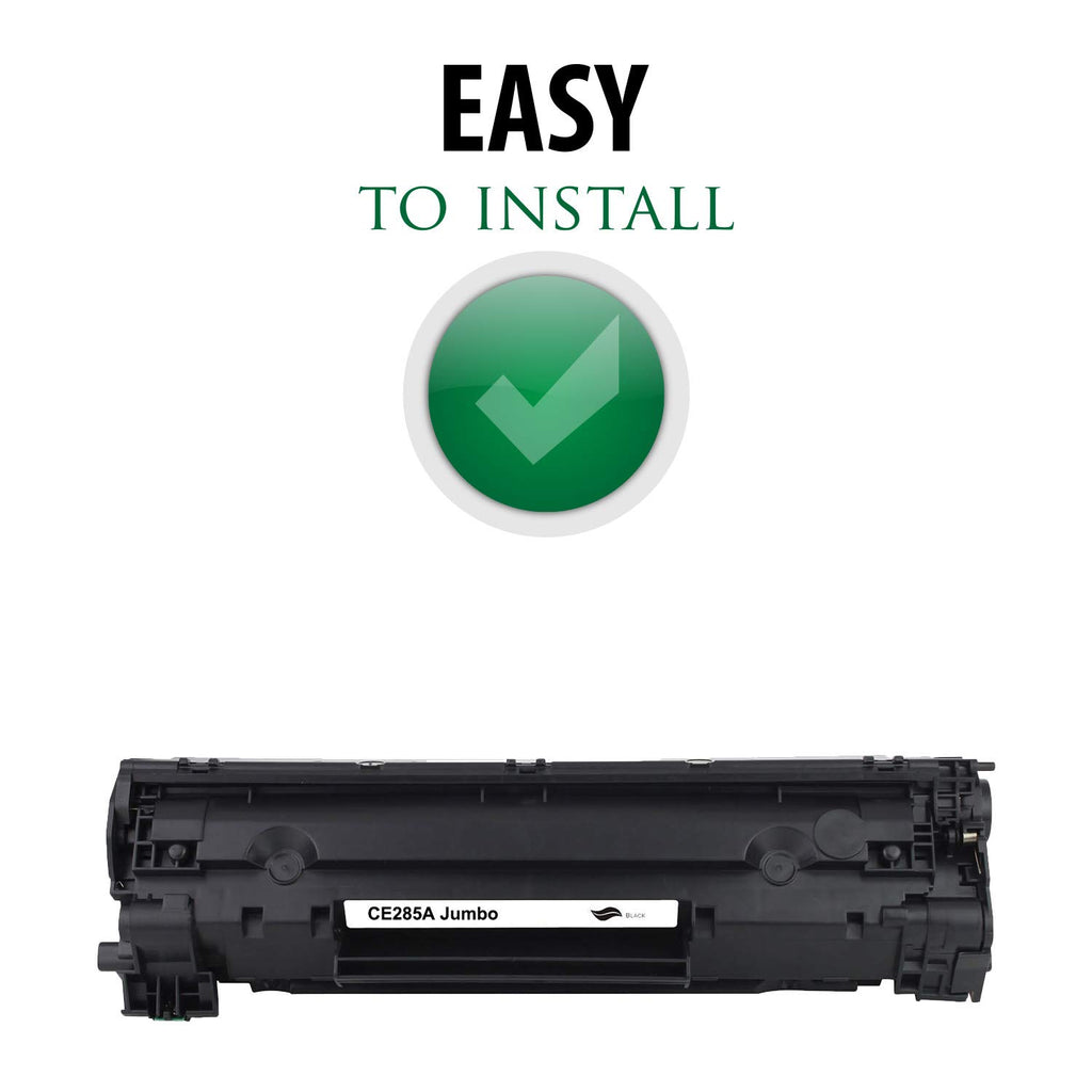 Premium Ink&Toner | Re-Manufactured Toner Cartridge Replacement for CE285A Jumbo â€“ Standard Yield Laser Printer Cartridge Compatible with Canon, HP