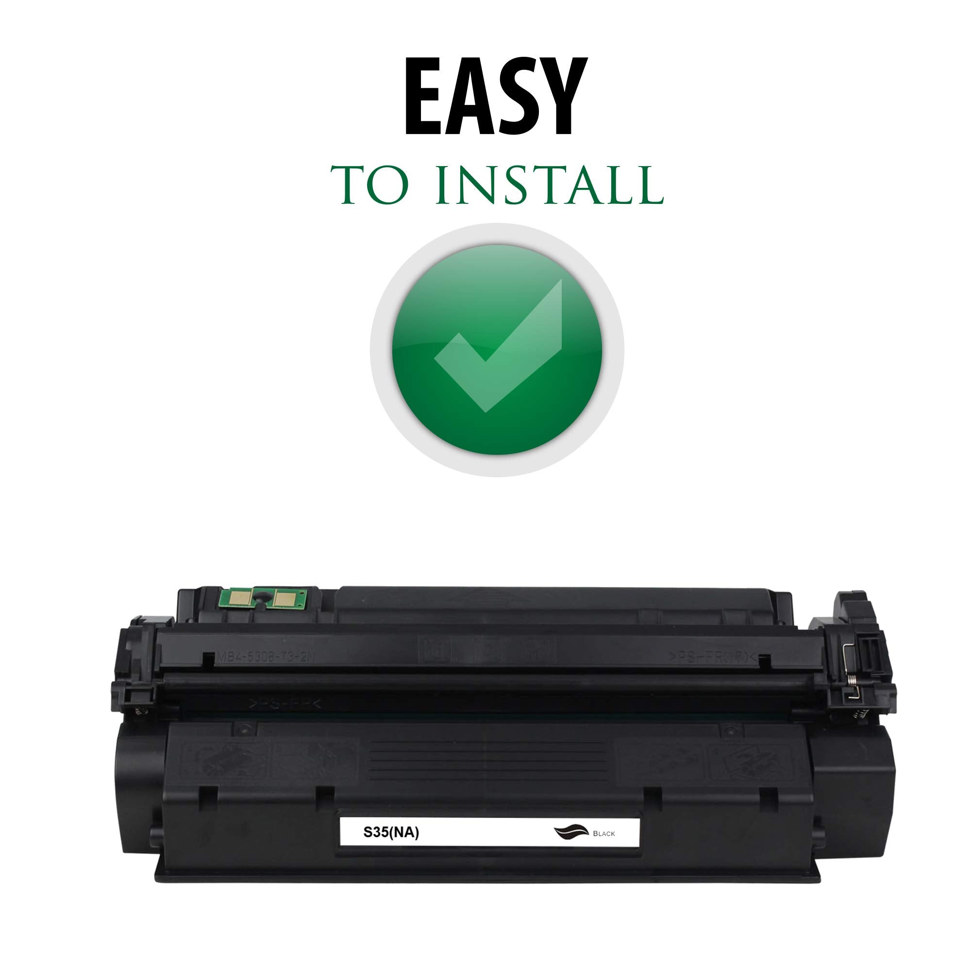 Premium Ink&Toner | Re-Manufactured Toner Cartridge Replacement for Canon S35 – Standard Yield Laser Printer Cartridge Compatible with Canon