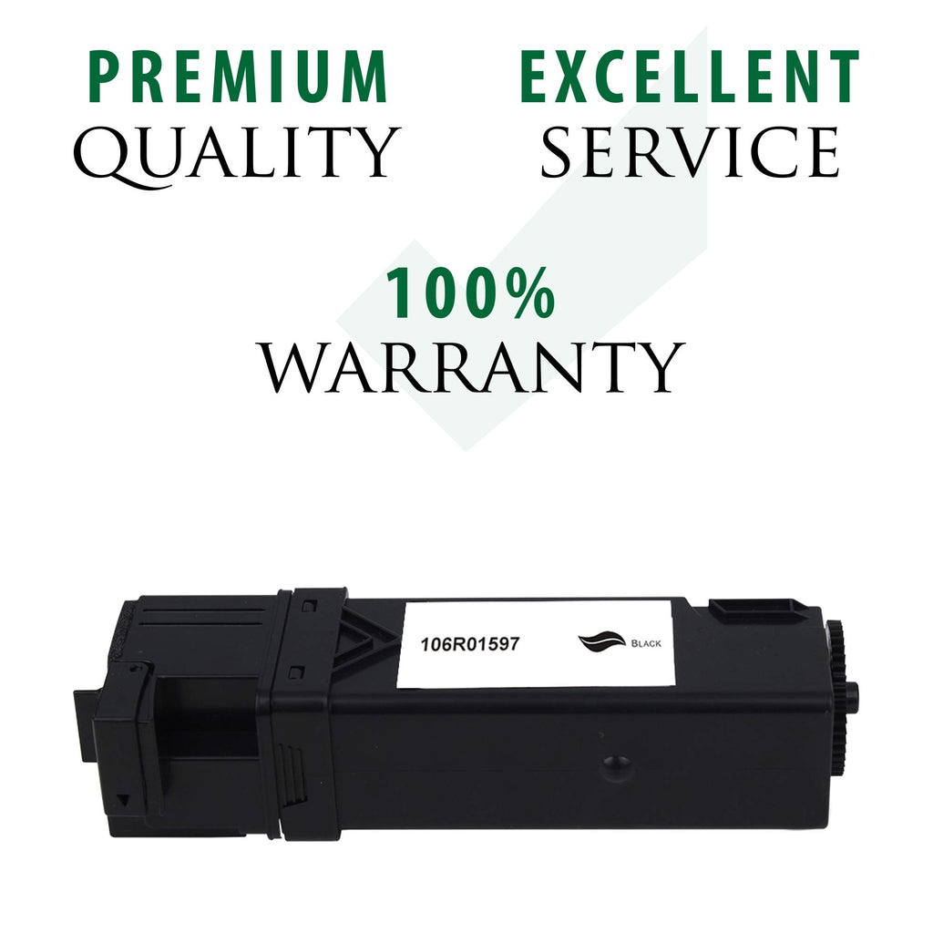 Premium Ink&Toner | Re-Manufactured Toner Cartridge Replacement for 106R01597 – Standard Yield Laser Printer Cartridge Compatible with Xerox