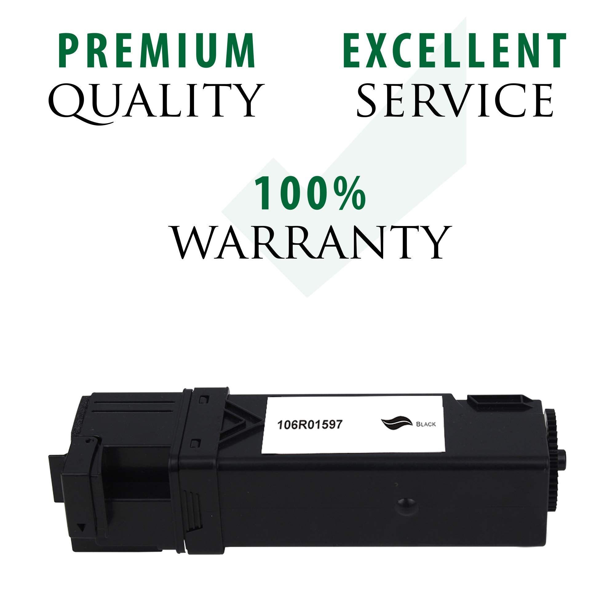 Premium Ink&Toner | Re-Manufactured Toner Cartridge Replacement for 106R01597 – Standard Yield Laser Printer Cartridge Compatible with Xerox