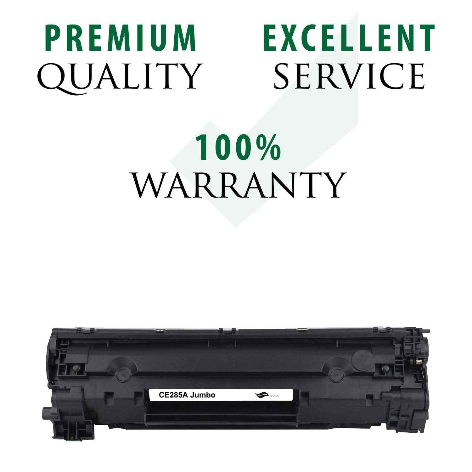 Premium Ink&Toner | Re-Manufactured Toner Cartridge Replacement for CE285A Jumbo â€“ Standard Yield Laser Printer Cartridge Compatible with Canon, HP