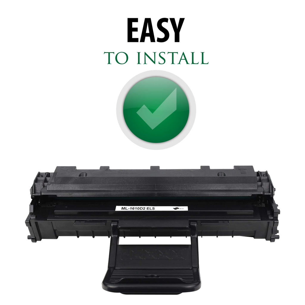 Premium Ink&Toner | Re-Manufactured Toner Cartridge Replacement for ML-1610D2 – Standard Yield Laser Printer Cartridge Compatible with Dell, Samsung